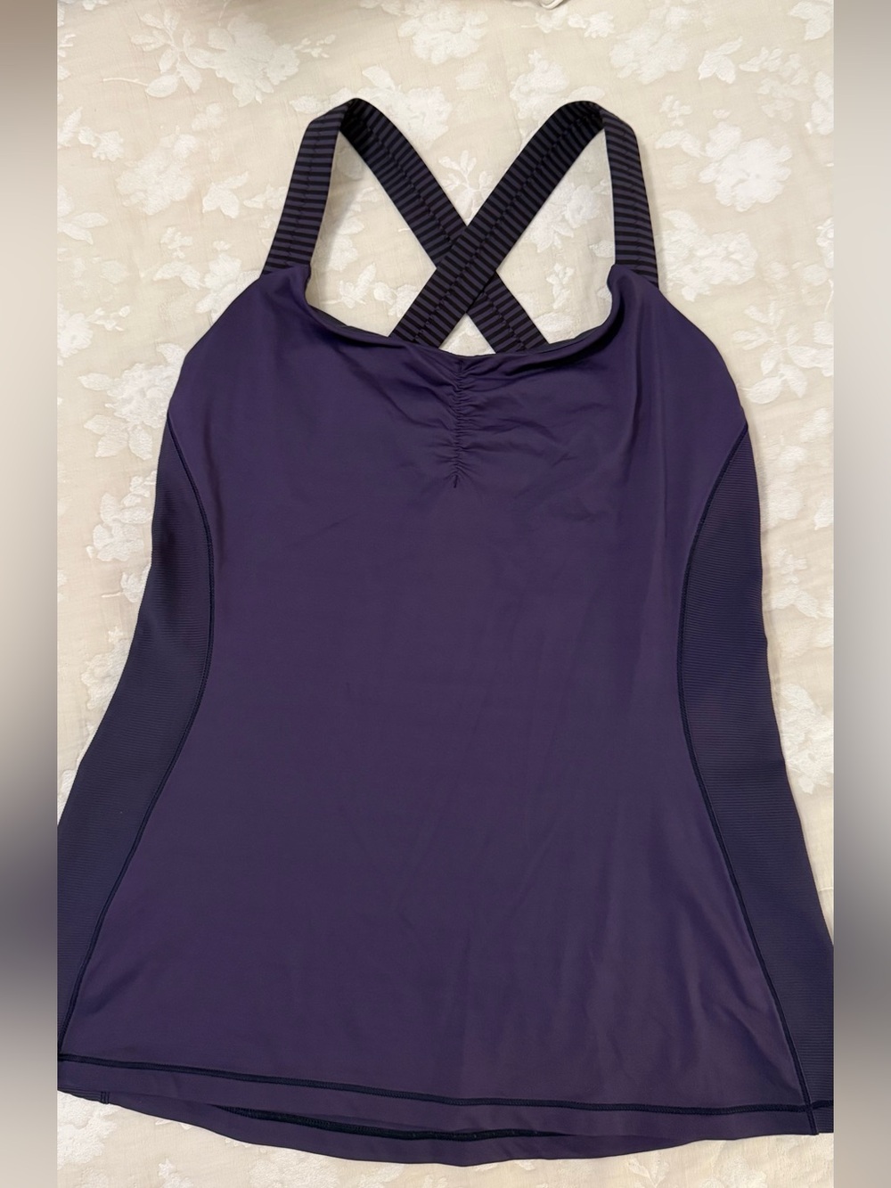 Lululemon Women’s Purple Crossback Active Tank Top 12